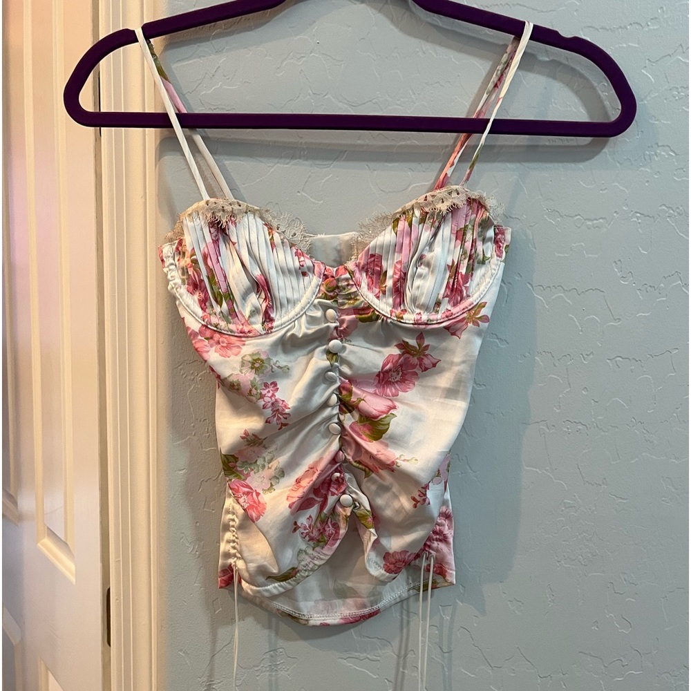 For Love & Lemons Crop Top